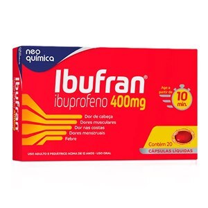 IBUPROFENO - IBUFRAN 400MG 20 CÁPSULAS