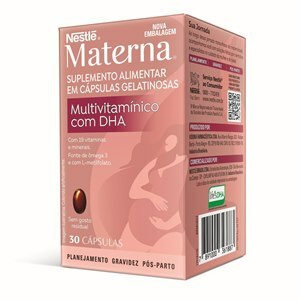 MATERNA MULTIVITAMÍNICO DHA 30 CÁPSULAS