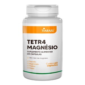 TETR4 MAGNÉSIO 260MG 60 CÁPSULAS