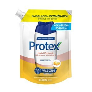 Refil Sabonete Líquido Protex Nutri Protect Glicerina + Vitamina E 900Ml