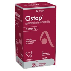 Cistop D-Manose Sabor Cranberry 30 Comprimidos