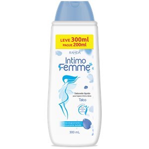 Sabonete Íntimo Rahda Íntimo Femme Talco Leve 300Ml Pague 200Ml