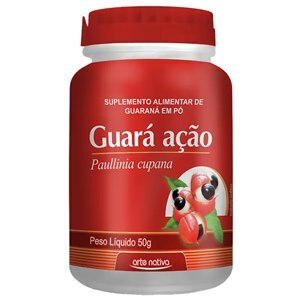 GUARANÁ EM PÓ GUARÁ AÇÃO 50G