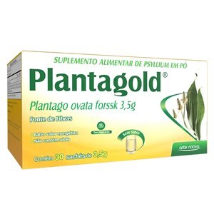 PLANTAGOLD PLANTAGO OVATA 3,5G SEM SABOR 30 SACHÊS 