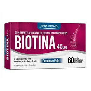 Biotina 45mcg 60 Comprimidos