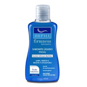 SABONETE LÍQUIDO FACIAL NANO HYALURONIC NUPILL 60ML
