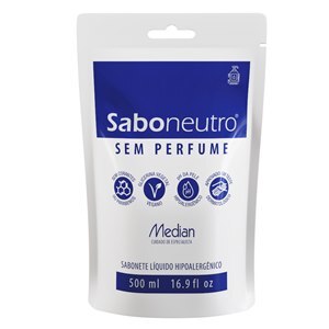 Sabonete Líquido Saboneutro Sem Perfume Refil 500Ml 