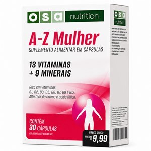 A-Z Mulher 30 Cápsulas Osa Nutrition 