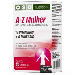 A-Z Mulher 30 Cápsulas Osa Nutrition 