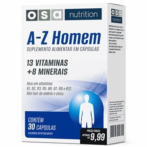 A-Z Homem 30 Cápsulas Osa Nutrition 