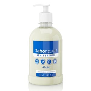 SABONETE LÍQUIDO SABONEUTRO SEM PERFUME 500ML 