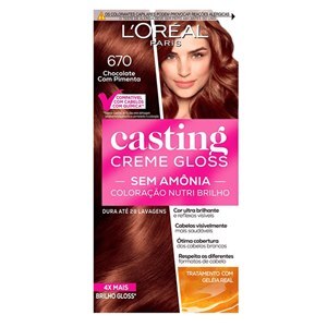 Tintura Casting Creme Gloss 670 Chocolate Com Pimenta