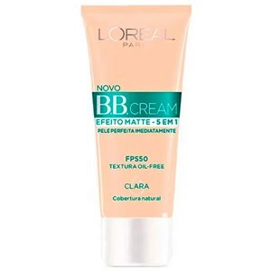 BB CREAM L'ORÉAL PARIS EFEITO MATTE 5 EM 1 FPS 50 CLARO 30ML