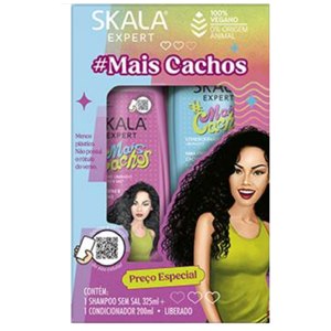 Kit Skala Expert Mais Cachos Shampoo + Condicionador 200Ml