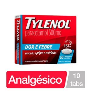 TYLENOL 500MG 10 COMPRIMIDOS 