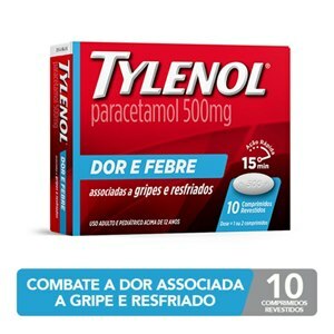 Tylenol 500Mg 10 Comprimidos 