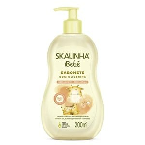 SABONETE LÍQUIDO GLICERINA SKALINHA BEBÊ 200ML