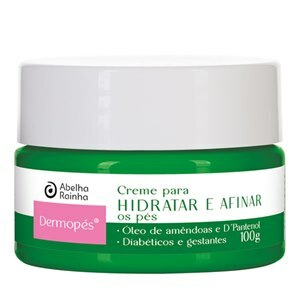 CREME DERMOPÉS HIDRATANTE PARA OS PÉS PELE SENSÍVEL ABELHA RAINHA 100G