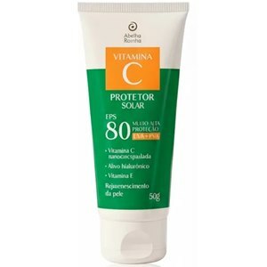 Protetor Solar Facial Abelha Rainha Fps 80 Vitamina C 50g