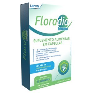 Probiótico - Floradia Imuno 450Mg 12 Cápsulas