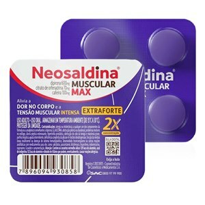 NEOSALDINA MUSCULAR MAX 4 COMPRIMIDOS