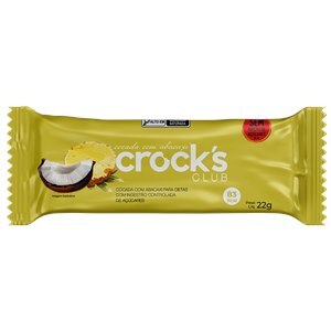 COCADA COM ABACAXI ZERO AÇÚCAR CROCK'S CLUB 22G