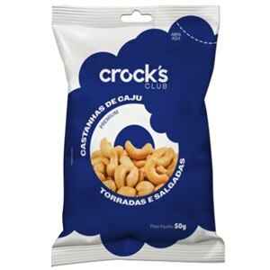 CASTANHA DE CAJU PREMIUM CROCK'S CLUB 50G