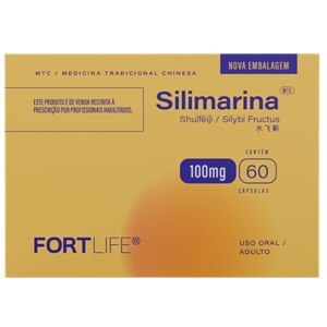 Silimarina 100Mg Fortlife 60 Cápsulas