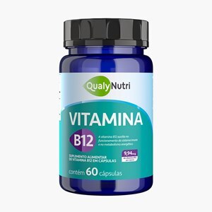 Vitamina B12 9,94Mcg 60 Cápsulas