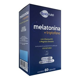 MELATONINA  + TRIPTOFANO 500MG 60 CÁPSULAS