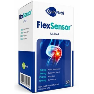 Colágeno + Hialurônico + Magnésio Dimalato + Cúrcuma - Flex Sensor 500mg 30 Cápsulas 