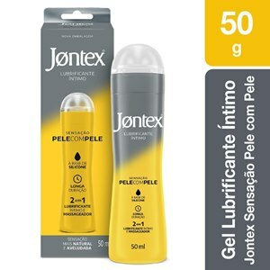 Gel Lubrificante Íntimo Jontex Sensação Pele Com Pele 50g