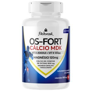 CÁLCIO MDK OS-FORT FITOBRASIL 150 CÁPSULAS