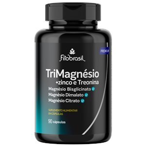Trimagnésio + Zinco + Treonina Fitobrasil 90 Cápsulas