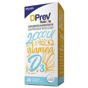 VITAMINA D - DPREV TODO DIA 2.000UI 30 COMPRIMIDOS REVESTIDOS