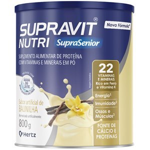 Supravit Nutri Suprasenior Sabor Baunilha 800g