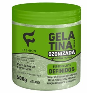 Gelatina Ozonizada Super Cachos Definidos Fashion 500G 