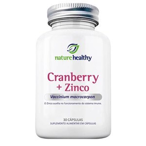 CRANBERRY + ZINCO NATURE HEALTHY 30 CÁPSULAS