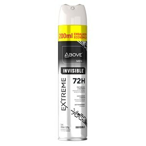 Desodorante Aerossol Above Extreme Invisible Men 200Ml