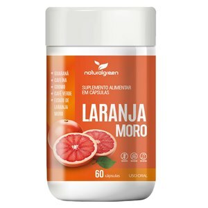 LARANJA MORO NATURALGREEN 60 CÁPSULAS