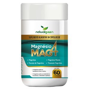 MAGNÉSIO MAG 4 NATURALGREEN 60 CÁPSULAS