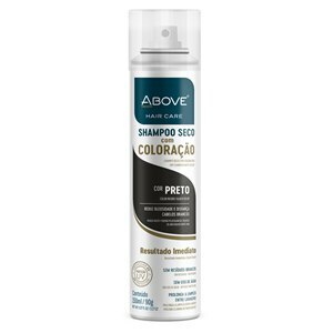 SHAMPOO ABOVE A SECO COM COLORAÇÃO COR PRETO 150ML  