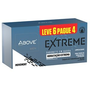 SABONETE EM BARRA ABOVE EXTREME MOVEMENT MEN 75G KIT LEVE 6 PAGUE 4