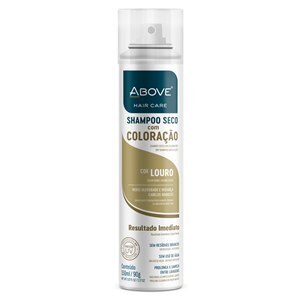 SHAMPOO ABOVE A SECO COM COLORAÇÃO COR LOURO 150ML  