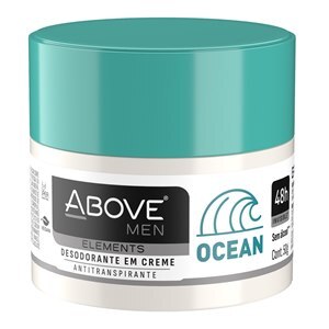 DESODORANTE CREME ABOVE ELEMENTS OCEAN MEN POTE 50G 