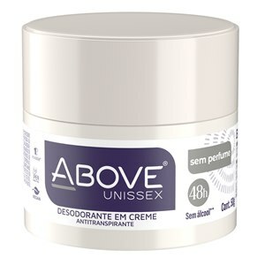 DESODORANTE CREME ABOVE UNISSEX SEM PERFUME POTE 50G