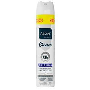 Desodorante Aerossol Above Cream Original Women 200Ml