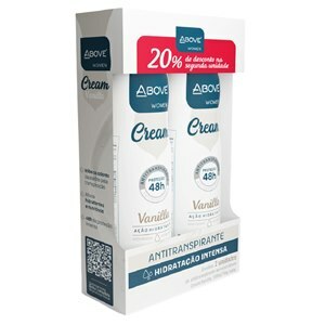 Desodorante Aerossol Above Cream Vanilla Women Kit 20% Na Segunda Unidade 150Ml