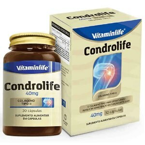 COLÁGENO II - CONDROLIFE VITAMINLIFE 30 CÁPSULAS
