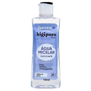 Água Micelar Davene Higiporo Todos Os Tipos De Pele 130Ml